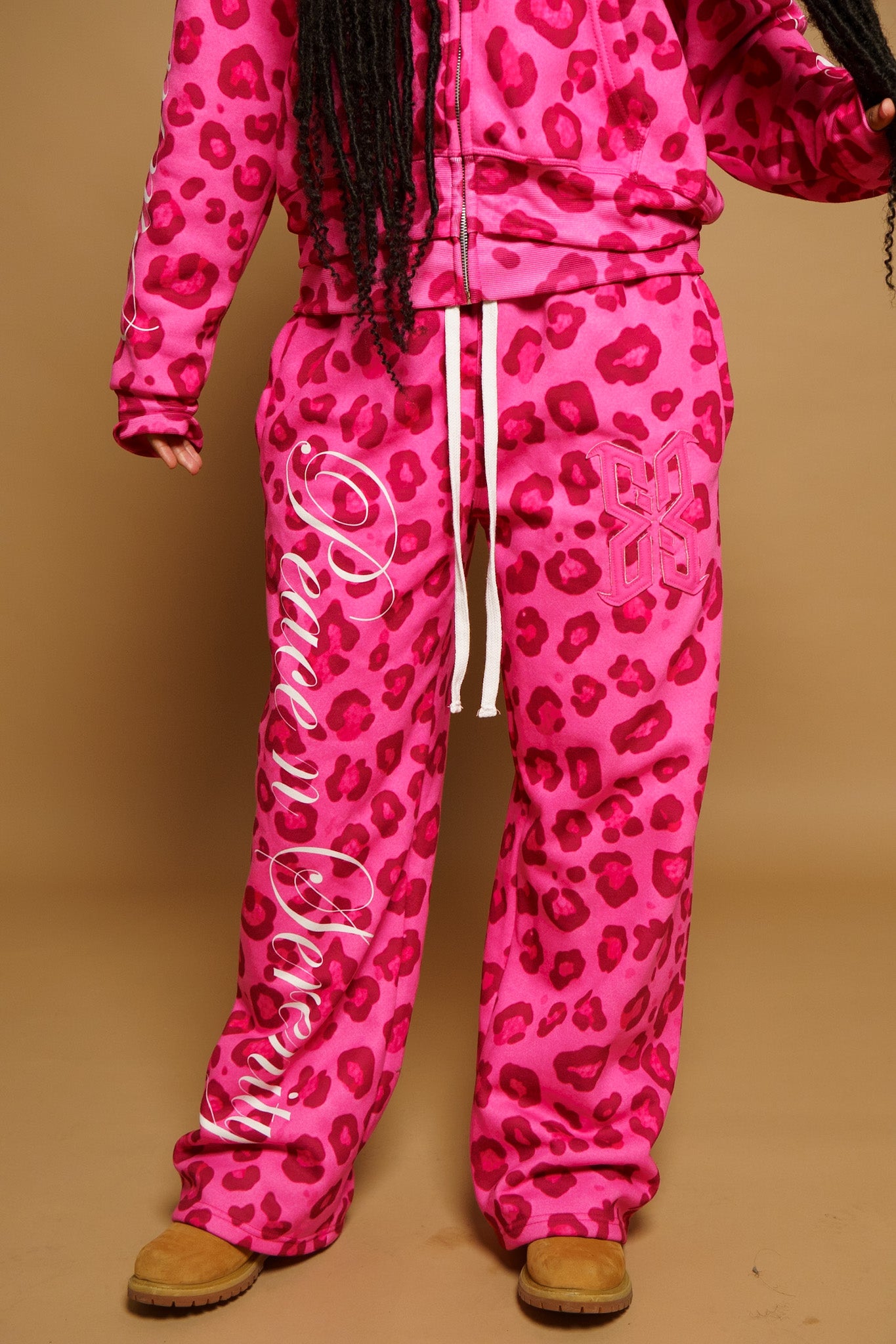 Pink "Saint" Sweatpants