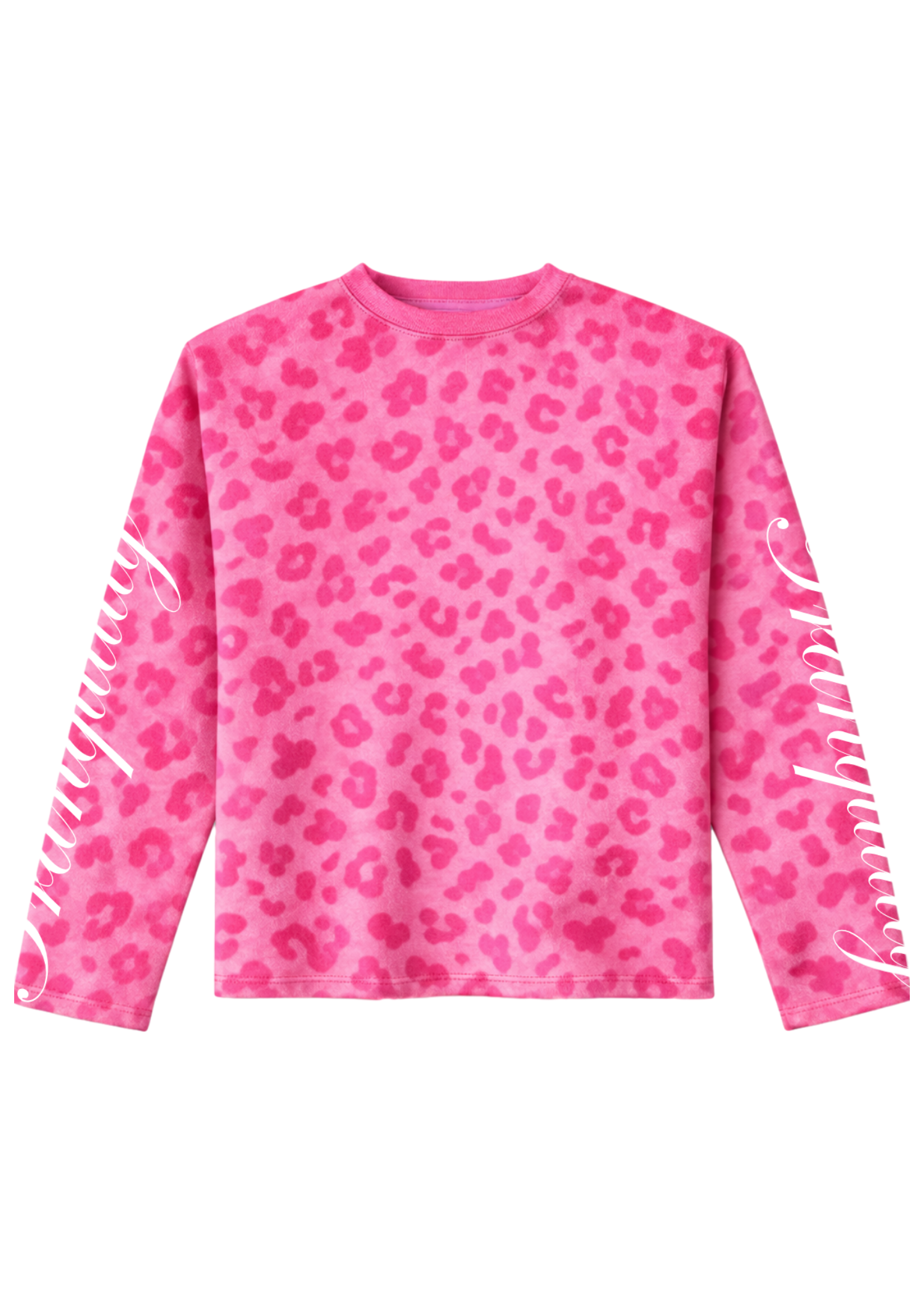 Pink "Tranquility" Leopard Longsleeve