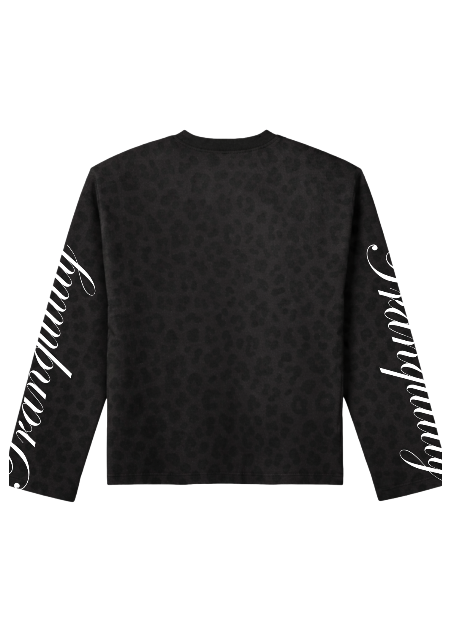 Black "Tranquility" Leopard Longsleeve